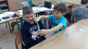 Wizyta pani pielęgniarki w klasie Ia